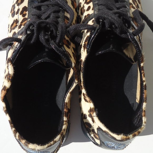 SIZE 6B. COLE HAAN animal print Nike Air sneakers shoes. - Picture 16 of 16